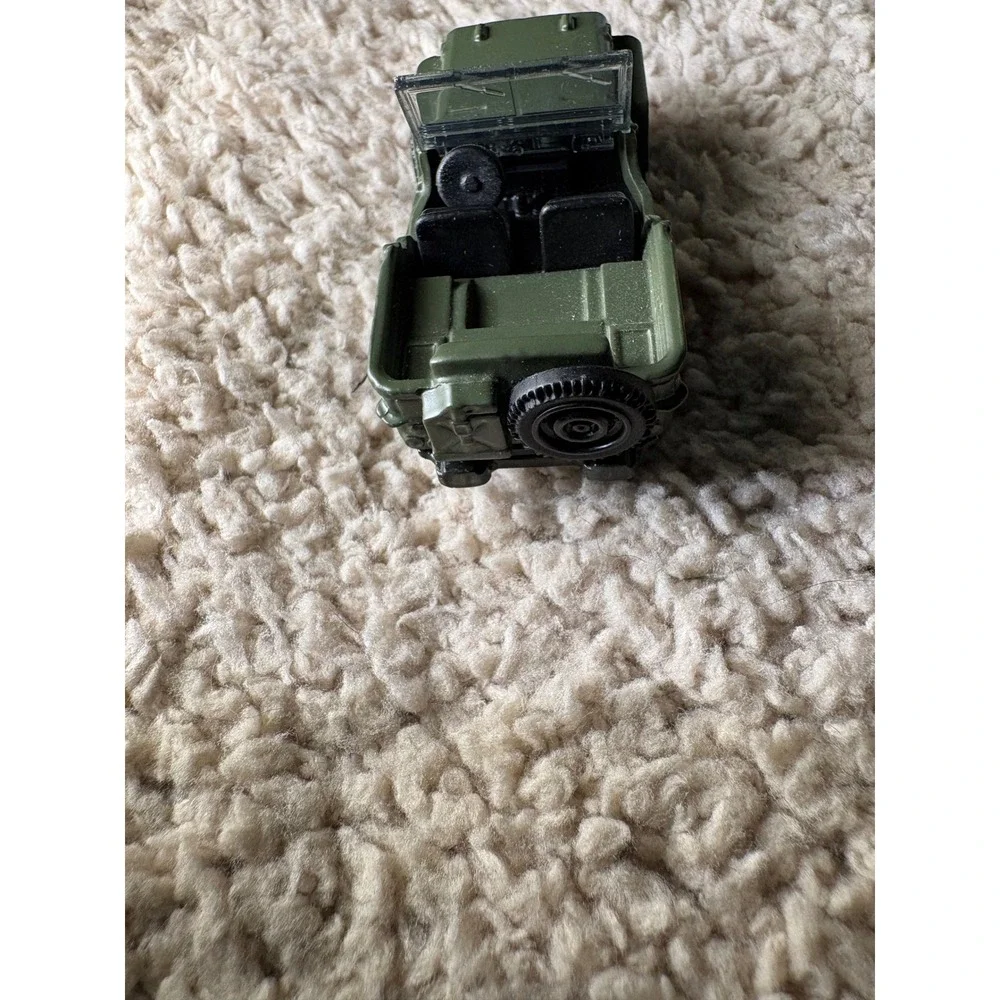 Matchbox Willys Jeep Military 4x4 Olive Drab Green Diecast Car 1:64 Scale R0469